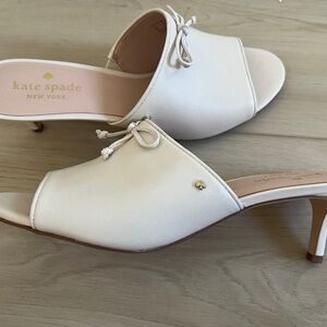 Kate Spade New York Women's White Courts